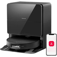 roborock Saros 10 Robot Vacuum Cleaner 22,000 Pa, 3.14-Inch Ultra Slim, Zero-Tangling, AI 3.0 Obstacle Avoidance, Auto Detachable Mop, 80°C Mop Washi