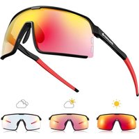 #ad Amazon Odoland_AV-UK Odoland Photochromic Sports Sunglasses for Men Women Adult UV400 Anti Glare Running Sunglasses for Cycling Riding Run Driving Fishing Indoor and Outdo