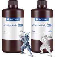ANYCUBIC ABS-Like Resin Pro 2, 3D Printer Resin with Enhanced Strength and Toughness, High Precision and Minimal Shrinkage 3D Resin, Widely Compatible