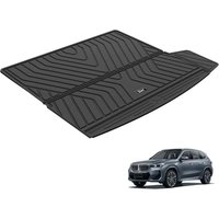 3W Boot Liner Fit for NEW BMW X1 2023-2026 U11(Not for Xdrive 25e Petrol Hybrid), All Weather Pet Dog Friendly Non-Toxic TPE Trunk Mats, X1 Recyclable