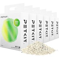 PETKIT Upgraded Clump+ Tofu Mixed Cat Litter, Ultra Absorbent and Fast Drying, 14.4kg/24L 100% Natural Ingredients Odor Eliminating Clumping Cat Litte