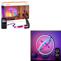 Lepro Bundle â 2 Items: STV1 Smart TV Backlight for 55-65 Inch TVs & TB1 Smart Table Lamp