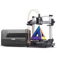 ANYCUBIC Kobra 3 V2 Combo 3D Printer, Multicolor Printing 4 Base Colors, Up to 8 Colors, 600 mm/s High Speed FDM 3D Printer, Upgraded Auto-leveling, 2