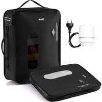 COOLIFE Vacuum Bags for Travel with Pump, TPU Vacuum Storage Bags Reusable Vacuum Compression Bags for Carry-on Baggage, Home Storage and Moving- Spac