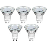 Lepro GU10 LED Bulbs Warm White 2700K, 4W 325lm Spot Light Bulbs, 50W Halogen Spotlight Equivalent, Energy Saving GU10 LED Lightbulbs, 100° Wide Beam