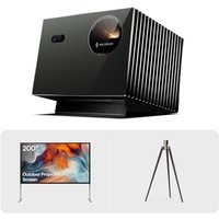 Valerion VisionMaster Pro2 4K Triple Laser Projector for Football Watch Parties, IMAX Enhanced Home Cinema, 3000 ISO Lumens, 4ms Low Input Lag, 200" F