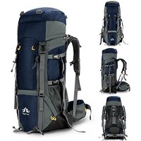#ad Amazon Night Cat-UK Night Cat Hiking Backpack 90L Internal Frame Rucksack Bag Large Backpack For Men Travel Trekking Camping Climbing Cycling With Waterproof Rain Cover A