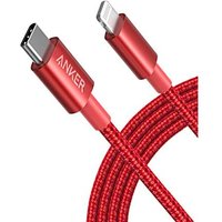 Anker USB C to Lightning Cable New Nylon (6ft, MFi Certified) for iPhone 14/14 Pro/13/13 Pro/12 Pro Max /12/11 /X/XS/XR/ 8 Plus/AirPods Pro, Supports