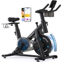#ad Amazon Merach UK MERACH Exercise Bike, Smart Training System, Quiet Comfort Ride