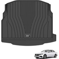 3W Boot Liner Fit for Mercedes Benz E Class W213 2017-2023, Recyclable TPE Heavy Duty Trunk Mats for All Weather, Pet Dog Friendly Car Boot Cover Acce