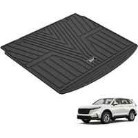 3W Boot Liner Fit for Honda CR-V Sixth 2023-2026, All Weather Dog Friendly TPE Car Boot Mat, Waterproof Anti-Slip Easy to Clean Heavy Duty Trunk Mat C