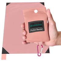 Odoland Outdoor Pocket Travel Blanket Beach Mat - Waterproof Sand Proof Beach Blanket, Picnic Mat - Multi Colour and Sizes - Portable Lightweight for