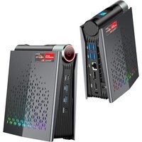 ACEMAGICIAN S3A Gaming Mini PC,AMD Ryzen 7 H 255 (Upgraded 8745HSï¼up to 4.9GHz) 16GB LPDDR5 RAM 512GB SSD, Desktop Computer Radeon 780M Graphics, 2X