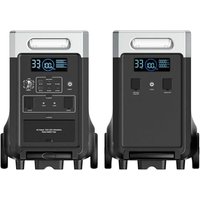 AFERIY Portable Power Station 3840Wh with P310 Expansion Battery, 7680Wh LiFePO4-Battery with 2200W AC Outlets (4000W Peak), EPS, UPS, BMS, Solar Gene