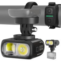 #ad Amazon Magicshine UK Magicshine HORI 1300 Lumens Bike Headlight, Compatible with Garmin/Wahoo Mount, High & Low Beam Front Light, USB-C Rechargeable, IPX6 Waterproof for N