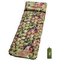 HiiPeak Sleeping Pad - Ultralight Inflatable Sleeping Mat with Built-in Foot Pump, Durable Compact Waterproof Camping Air Mattress for Camping, Backpa