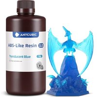 ANYCUBIC ABS Like Resin 3.0, 405nm UV Fast-curing Photopolymer Resin with Excellent Strength and Resilience, High Precision, Low Odor 3D Printer Resin