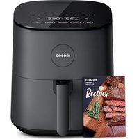 COSORI Air Fryer 4.7L, 9-in-1 Compact Air Fryers Oven, 130+ Recipes(Cookbook & Online), Max 230â Setting, Digital Tempered Glass Display, Quiet, 4 P