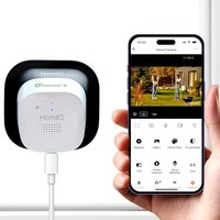 Window Security Camera 2K, Indoor WiFi Cameras 2.4GHz/5GHz, Colorvue AI Color Night Vision, Person Detection with Auto-Focus, 24/7 Recording