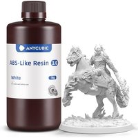 ANYCUBIC ABS-Like Resin 3.0, Upgraded 14K 3D Printer Resin with Enhanced Strength and Toughness, High Precision, Low Odor, Wide Compatibility for All