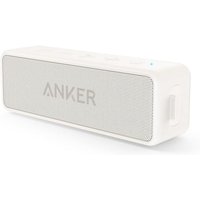 Anker Soundcore 2 Portable Bluetooth Speaker with 12W Stereo Sound, BassUp, IPX7 Waterproof, 24-Hour Playtime, Speaker for Home, Outdoors, Travel Whit