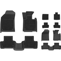 3W Floor Mats & Carpets Fit for Volvo XC60 2019-2026 (Not for Plug-in Hybrid), All Weather Dog Friendly TPE Car Mat, Waterproof Anti-Slip Easy to Clea