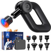 BOB AND BRAD D6 Pro Max+ Massage Gun with Heat and Cold Therapy, Professional Deep Tissue Percussion Massager with 16mm Amplitude, Powerful Muscle Mas