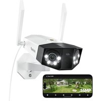 Reolink 16MP Outdoor Wi-Fi Camera with Dual Lens, 2-Way Audio, Duo 3 WiFi