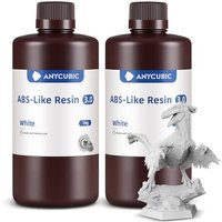 ANYCUBIC ABS Like Resin 3.0, 405nm UV Fast-curing Photopolymer Resin with Excellent Strength and Resilience, High Precision, Low Odor 3D Printer Resin