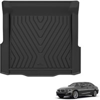 3W Boot Liner Fit for BMW 3 Series G20 2019-2024 2025 Sedan, TPE All Weather Pet Dog Frinedly Recyclable Trunk Mat, Waterproof Boot Mats Heavy Duty Co