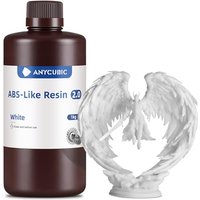 ANYCUBIC ABS-Like Resin 2.0, Fast Curing 3D Printer Resin with High Toughness and Resilience, High Precision and Hardness, Low Odor, Compatible with A