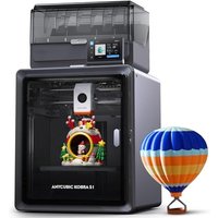 ANYCUBIC Kobra S1 Combo 3D Printer, Multicolour Printing, Drying & Printing at the Same Time, CoreXY Construction,LeviQ 3.0 Automatic Leveling, AI Mon