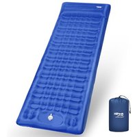 HiiPeak Strong Support Camping Mat, Inflatable Sleeping Mattress 3.9 Inch Thickness Sleeping Pad with Pillow, Quick Inflation Ultralight Portable Camp