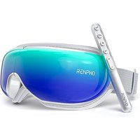 RENPHO Eyeris 1 Eye Massager with Heat & Remote Control, Birthday Gifts for Women Men, Eye Mask Rechargeable, Heated Eye Massager for Relax Eye Strain