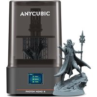 ANYCUBIC Photon Mono 4 Resin 3D Printer, 7'' 10K Mono LCD Screen with Stable LighTurbo Light Source, 70mm/h Fast Printing, Print Volume 6.04'' x 3.42'