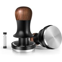 MHW-3BOMBER 58.5mm Coffee Tamper - 3 Spring Loaded Espresso Tamper with Sound Feedback, Barista Calibrated Tamp with 15lb / 30lbs Replacement Springs,