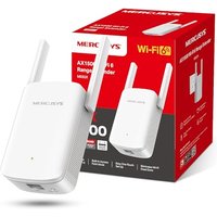 MERCUSYS ME60X WiFi 6 AX1500Mbps Extender and Internet Booster, Gigabit Ethernet Port, TP-Link WiFi Extender, WiFi Booster Range Extender, EasyMesh, A