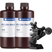 ANYCUBIC Water Washable ABS-Like 3D Printer Resin, High Toughness and Durability, High Precision and Easy to Post-Process, Low Odor, Wide Compatibilit