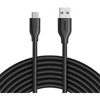 Anker USB C Cable, Powerline USB 3.0 to USB C Charger Cable (10ft) with 56k Ohm Pull-up Resistor for Samsung Galaxy Note 8, S8, S8+, S9, Oculus Quest,