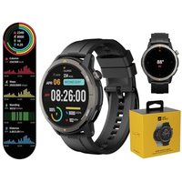 AGM Legion GPS Smartwatch, 5 ATM Smart Fitness Watch with Bluetooth Calls/AMOLED Display 1.43 Inches/Sleep and Health Monitoring/100+ Sport Modes/Long