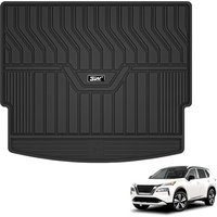 3W Boot Liner Fit for Nissan X-Trail 2022 2023 2024 2025 T33, All Weather Dog Friendly TPE Mats, Custom Fit Nissan X-trail Car Mats, Waterproof Non-Sl