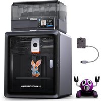 ANYCUBIC Kobra S1 Combo 3D Printer, Drying and Printing in One, Stunning 4-8 Color, 600mm/s Ultra-Fast Multicolor Printing, Suitable for All Major Fil