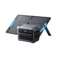 Anker SOLIX C1000 Gen 2 Portable Power Station with 100W Solar Panel, 2,000W (Peak 3,000W) Solar Generator, Full Charge in 49 Min, 1,024Wh LiFePO4 Bat