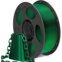 ANYCUBIC Silk PLA Filament 1.75mm, 3D Printer Filament, Dimensional Accuracy +/- 0.02mm, 1KG Spool, Dimensional Accuracy +/- 0.03 mm,Christmas Green