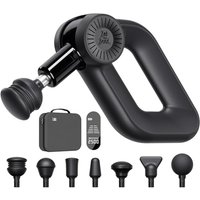 Bob and Brad D6 Pro Massage Gun Deep Tissue with 16mm Amplitude and OLED Screen 7 Heads, Powerful Muscle Massage Gun Portable Massager with Carry Case