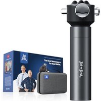 BOB AND BRAD VibeFlow Vibration Therapy Massager, 116Hz Deep Tissue Vibrating Muscle Massage Gun for Pain Relief, Portable Handheld Massage Gun for Fu