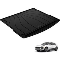 3W Boot Liner Fit for Porsche Macan 2014-2026, TPE All Weather Custom Fit Trunk Mat for Porsche Macan, Waterproof, Anti-Slip, Easy to Clean, Cargo Lin