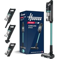 Hoover HF1 Max Cordless Vacuum Cleaner Anti Hair Wrap 200W, 50-min Runtime Rechargeable, 3 Speeds, Double Edge Cleaning, LED Headlight, HEPA Fliter, C