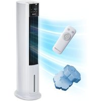 Pro Breeze® 7L 4in1 Evaporative Air Cooler & 42" Portable Tower Fan, 3 Fan Speeds, Remote Control, Automatic Oscillation, 10 Hour Timer and Sleep, Na