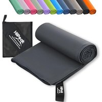 HiiPeak Small Microfibre Gym Towel for Active Sports (40x80cm) Running, Perfect for Athletes Training Outdoors - Quick Dry Lightweight Absorbent Swimm